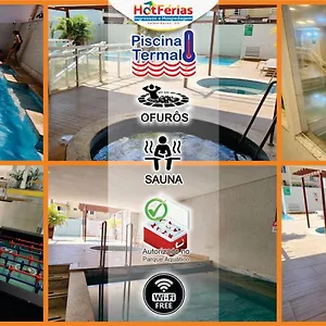 Everest Flat Service, Prox Water Park, Clube Prive, Riviera, Boulevard - Hotferias Apartamento